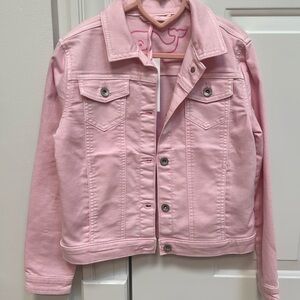 Girls Pink Jean Jacket